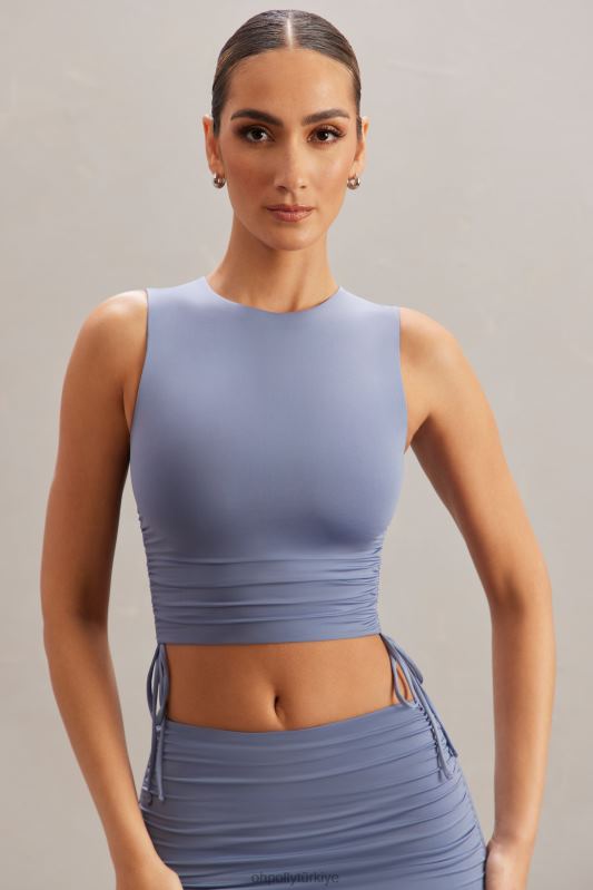 bahiya_dantelli_kolsuz_bluz_oh_polly_kadinlar_8046v605_toplamak_mavi.jpg bahiya dantelli kolsuz bluz Oh Polly kadınlar 8046V605 Toplamak mavi - Görsel 1